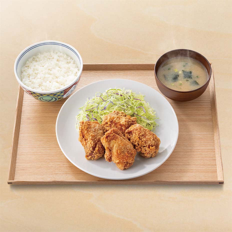 吉野家 から揚げ定食
