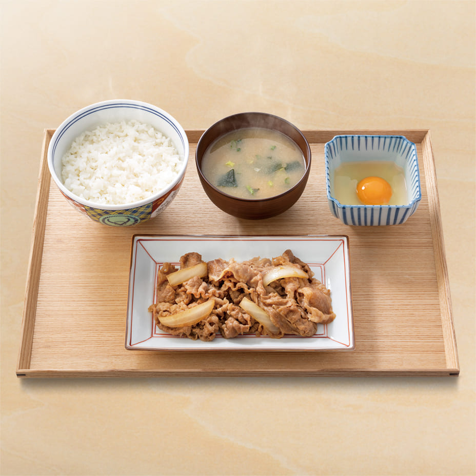吉野家 牛皿定食
