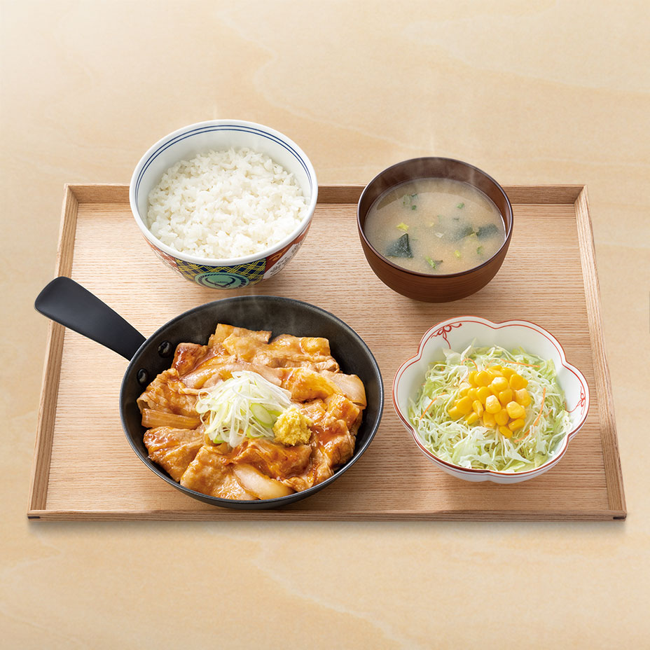 吉野家 豚生姜焼定食